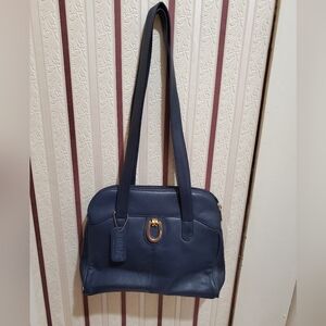Worthington Blue Leather Bag